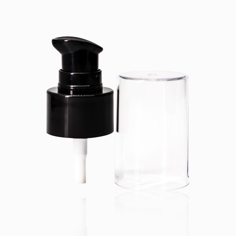 24/410 black cream pump AS full cap color can be customized 