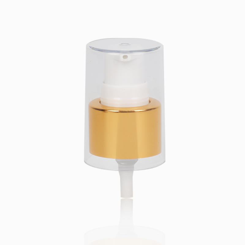 Neck 24/410 Plastic Cosmetic Packaging Perfume Aluminium Cover cream pump 