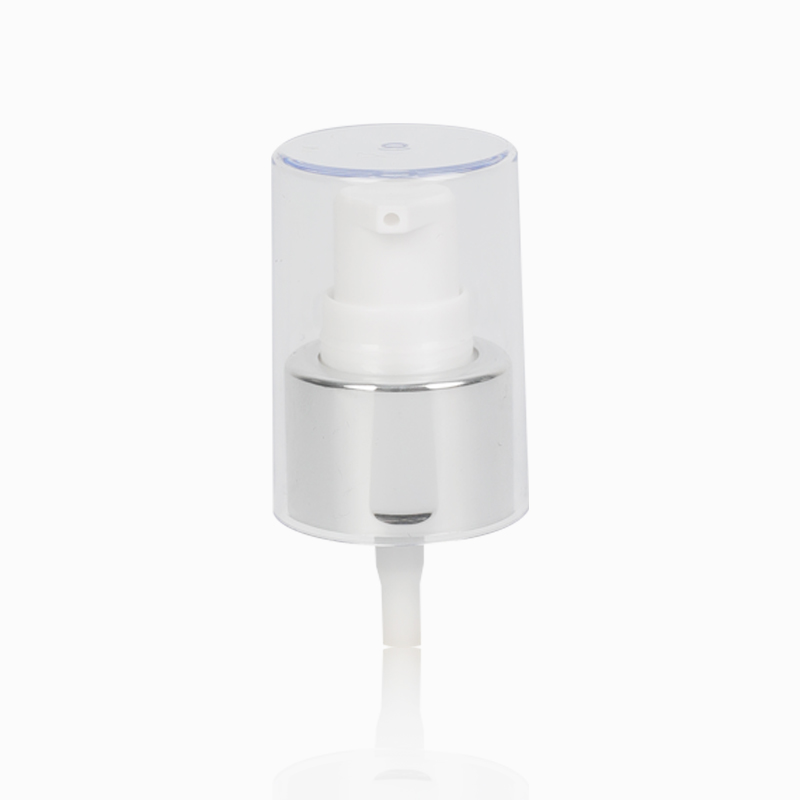 Neck 24/410 Plastic Cosmetic Packaging Perfume Aluminium Cover cream pump 