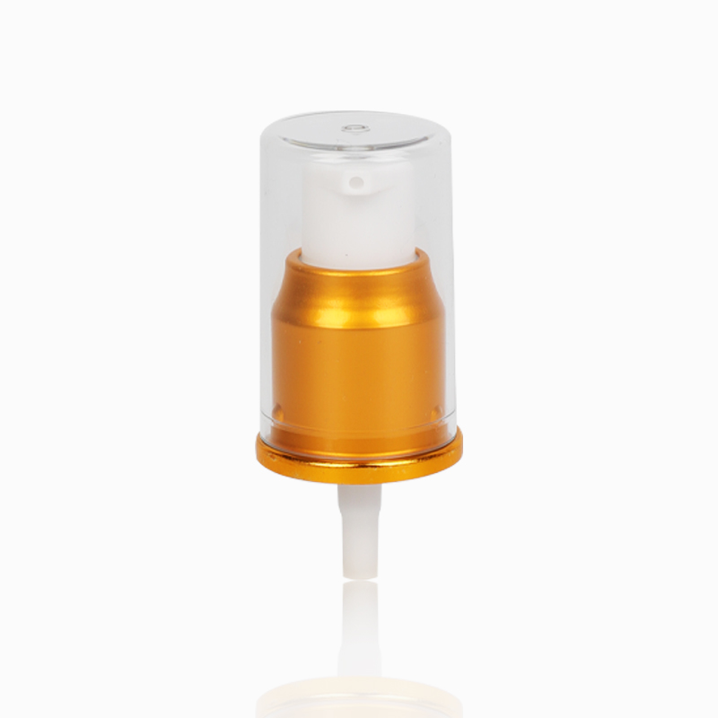 Wholesale 20 400 aluminum UV lotion treatment pump for cosmetic 